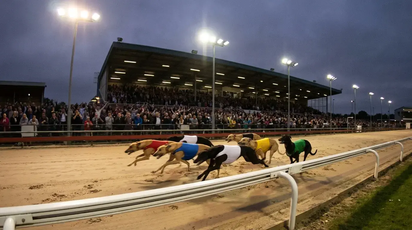 Greyhound open race versus graded race comparison at a UK track